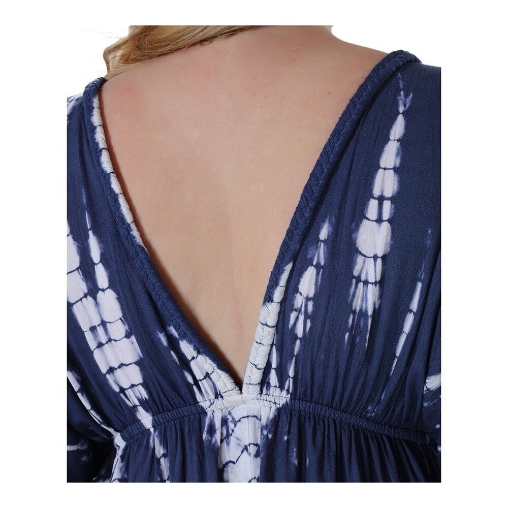 Raviya Plus Size Tie-Dyed Cover-up Dress Size 1x NWT $58 - Picture 4 of 5